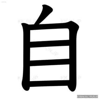 自の筆順サムネイル