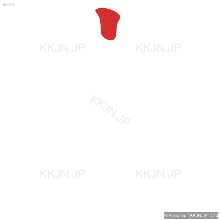 意の筆順ステップ 1/13