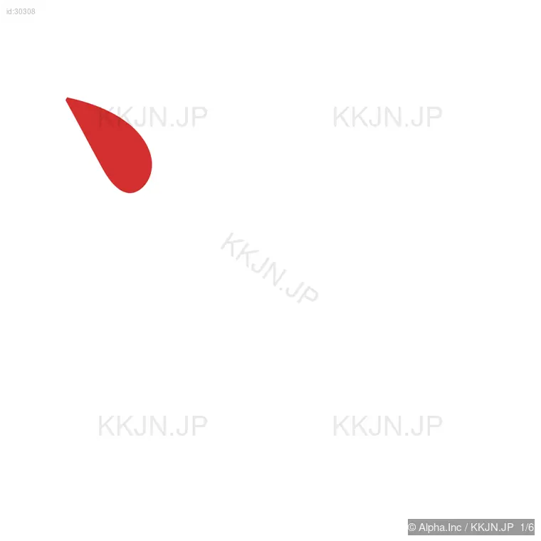 次の筆順ステップ 1/6