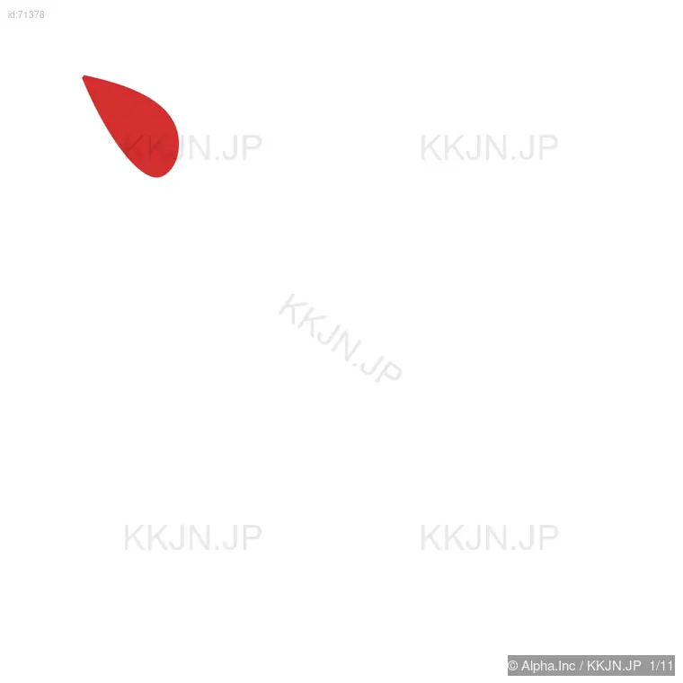 淑の筆順ステップ 1/11