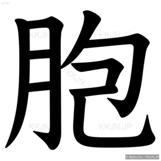 胞の筆順サムネイル