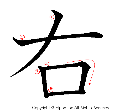 右の書き順画像低解像度版