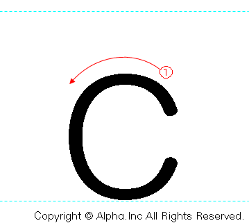 アルファベット 大文字小文字の書き順と筆順 書き方